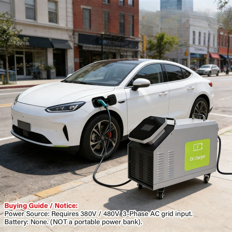 480V 3 Phase AC Power Input 7k - đánh giá và giá Portable Dc Fast Charger 20Kw Ccs2