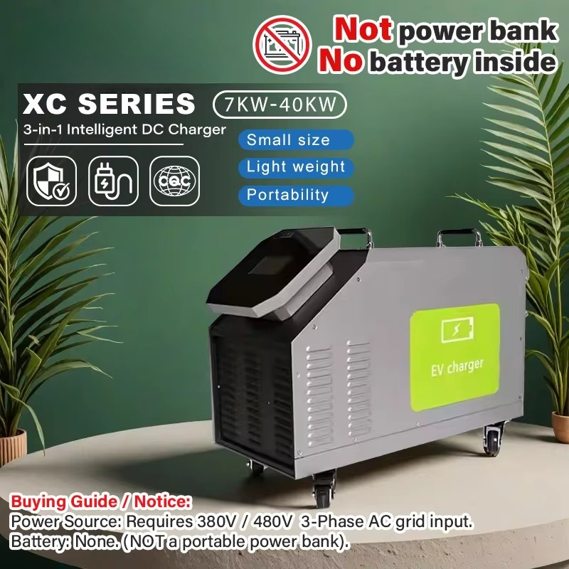 480V 3 Phase AC Power Input 7k - đánh giá và giá Portable Dc Fast Charger 20Kw Ccs2